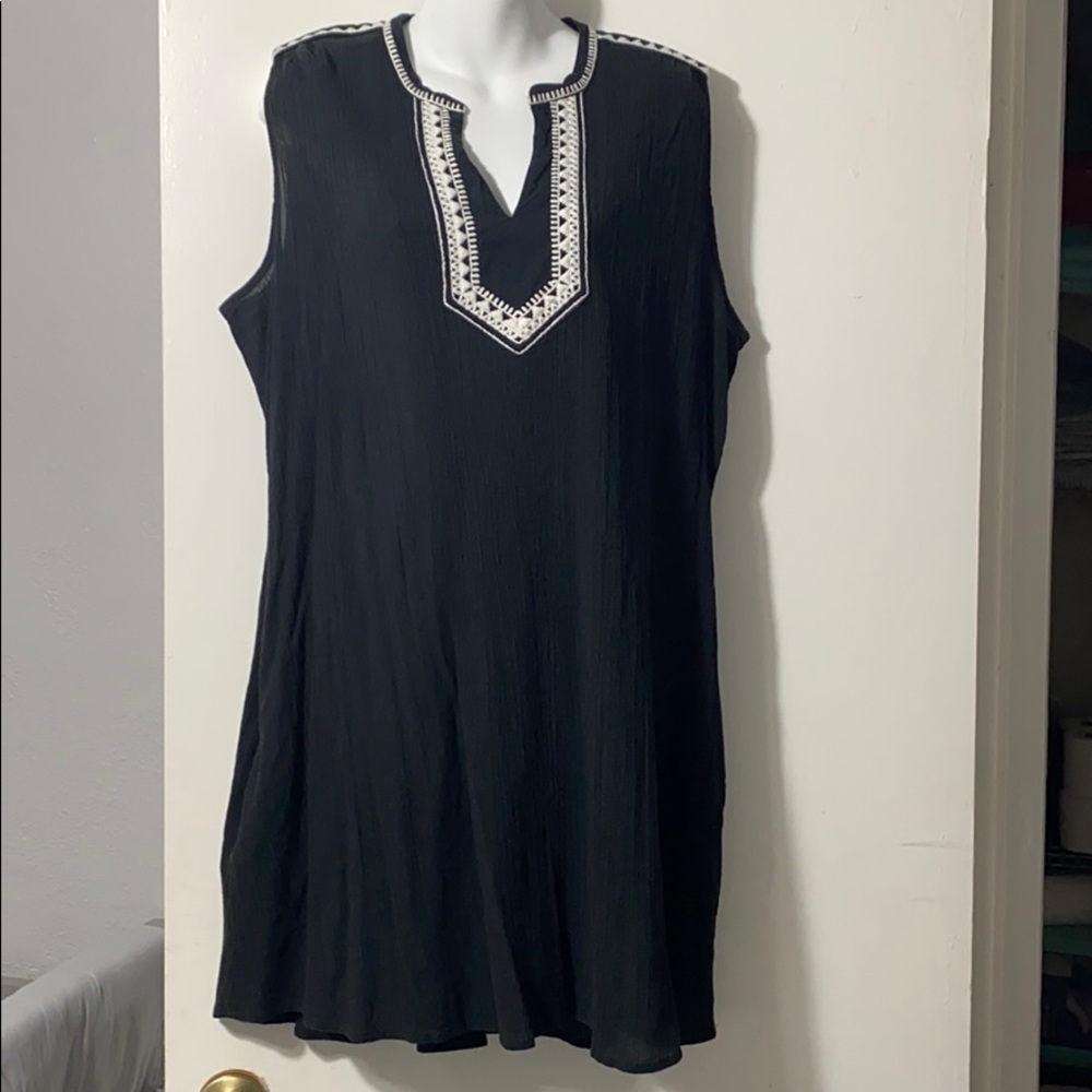 Black beach/sun dress